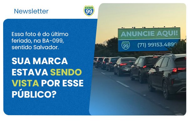 BA-099 registra aumento no fluxo de veículos: uma oportunidade para marcas anunciarem no Litoral Norte da Bahia